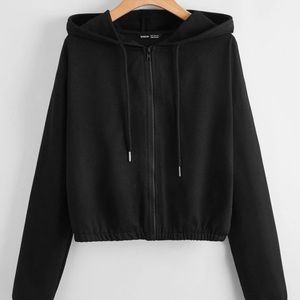 💜 black zip up hoodie (3 for $25)